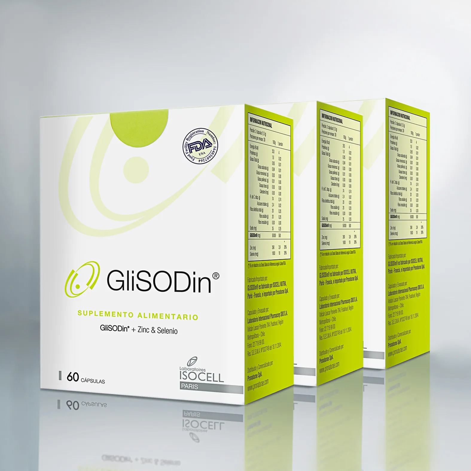 Foto glisodin 3 x